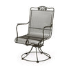 Briarwood High Back Swivel Rocker Twilight Finish