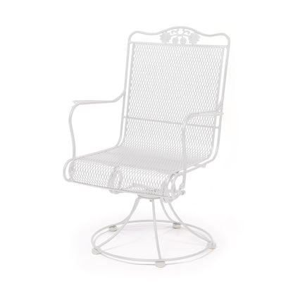 
                  Briarwood High Back Swivel Rocker Weathered White Finish - Image 27
                
