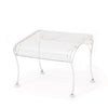 Briarwood Ottoman Acoustice White Finish