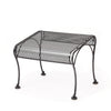 Briarwood Ottoman Burnished Chrome Finish