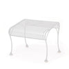 Briarwood Ottoman Weathered White Finish