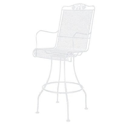 
                  Briarwood Swivel Bar Stool Hammered White - Image 3
                