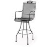 Briarwood Swivel Barstool Black Finish