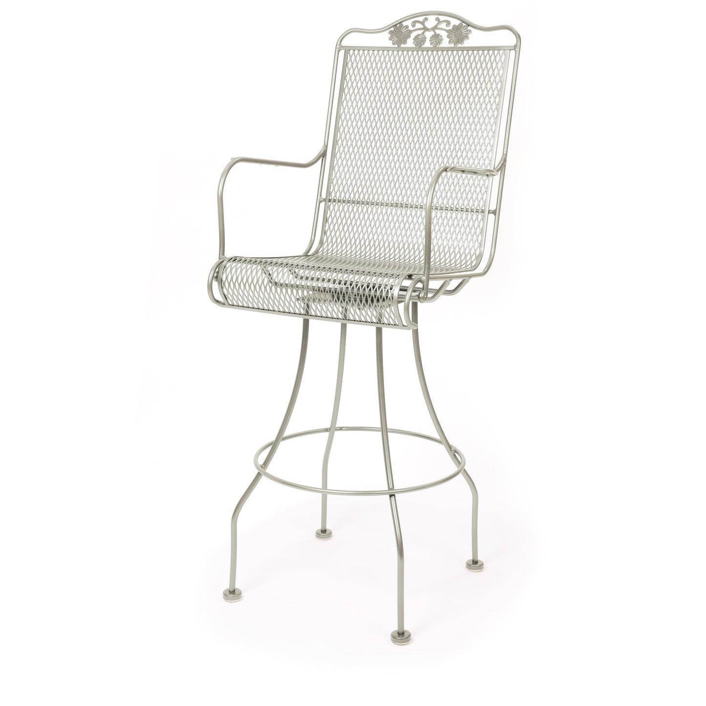 Briarwood Swivel Barstool Dove Finish, image 13