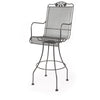 Briarwood Swivel Barstool Graphite Finish
