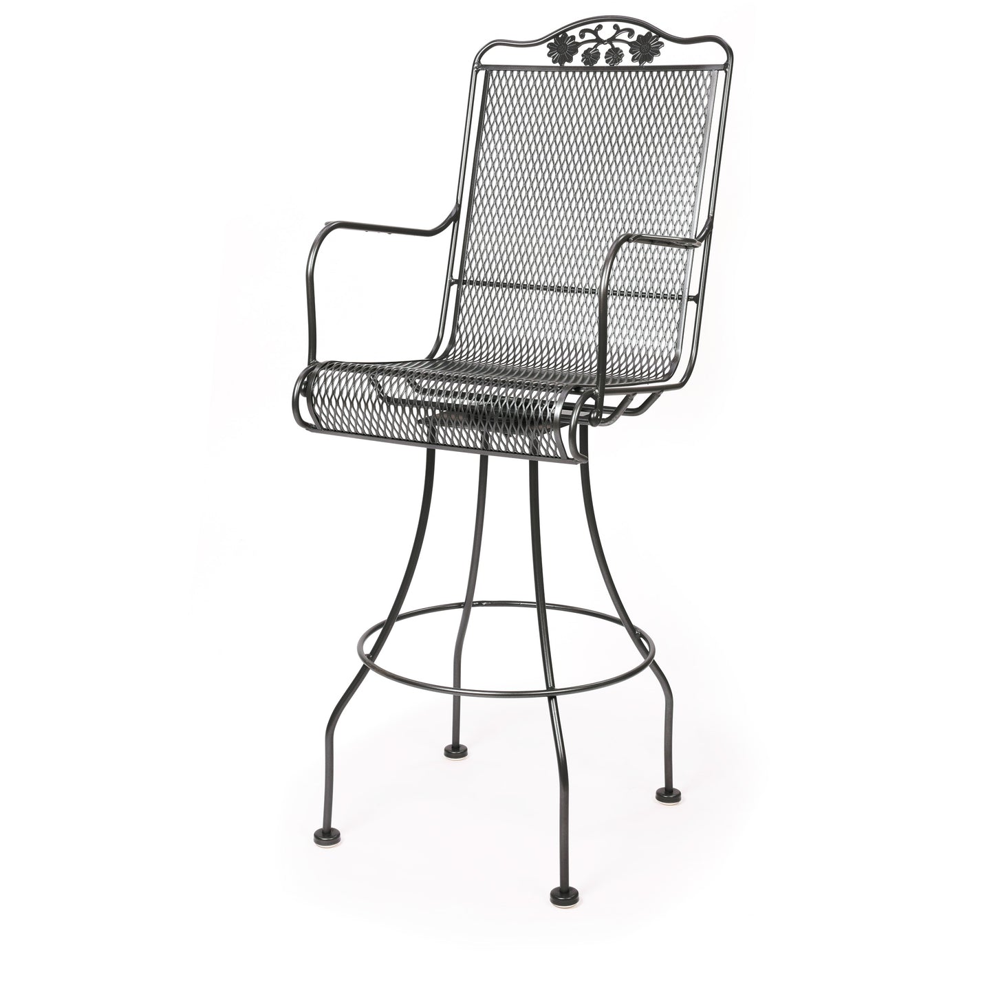 Briarwood Swivel Barstool Pewter Finish, image 8