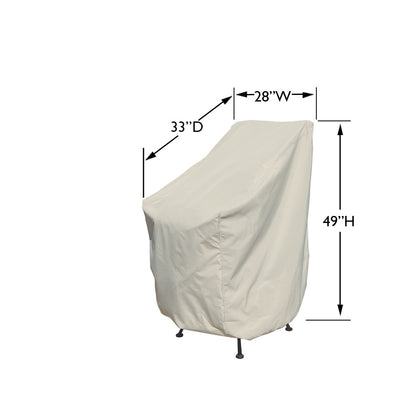 
                  CP117 - Bar Height Chair Cover - Image 2
                