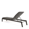 Canton Padded Chaise Lounge Smoke Back