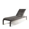 Canton Padded Chaise Lounge Smoke