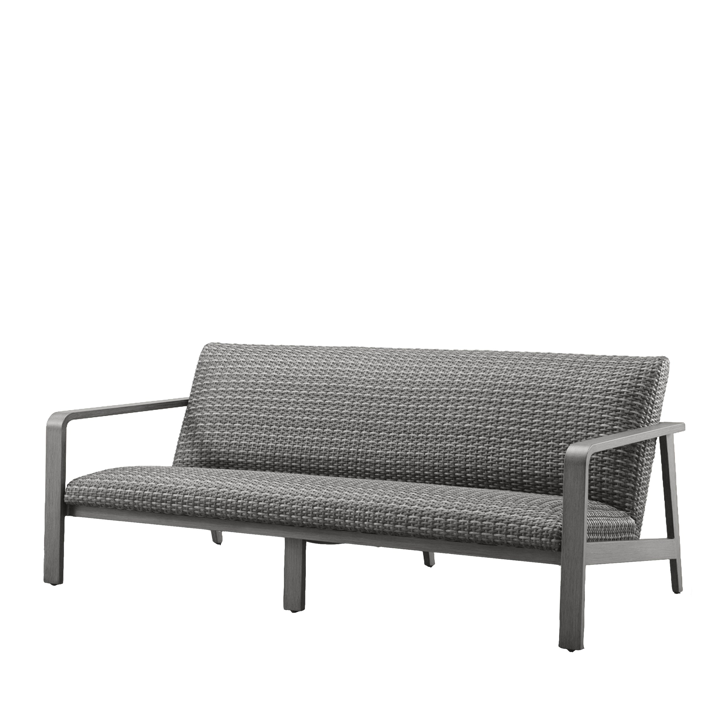 Canton Padded Sofa Smoke