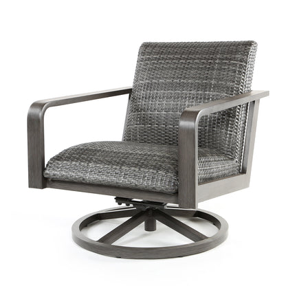 
                  Canton Padded Swivel Rocker Club Chair Smoke - Image 2
                