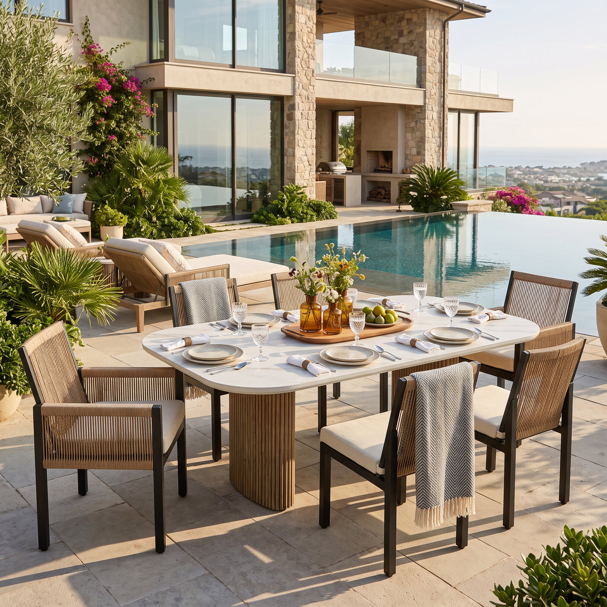 Cardiff 7 Piece Dining Set, image 2