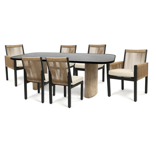 Cardiff 7 Piece Dining Set