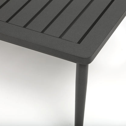 
                  Carlisle 52 x 30 Coffee Table Alloy Finish Detail - Image 2
                