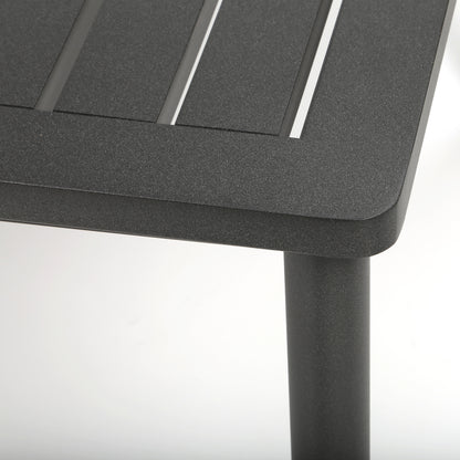 
                  Carlisle 71 x 44 Dining Table Alloy Finish Detail - Image 2
                