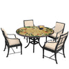 Carmel Hummingbird 60d Bistro Olympia Chairs BK HB