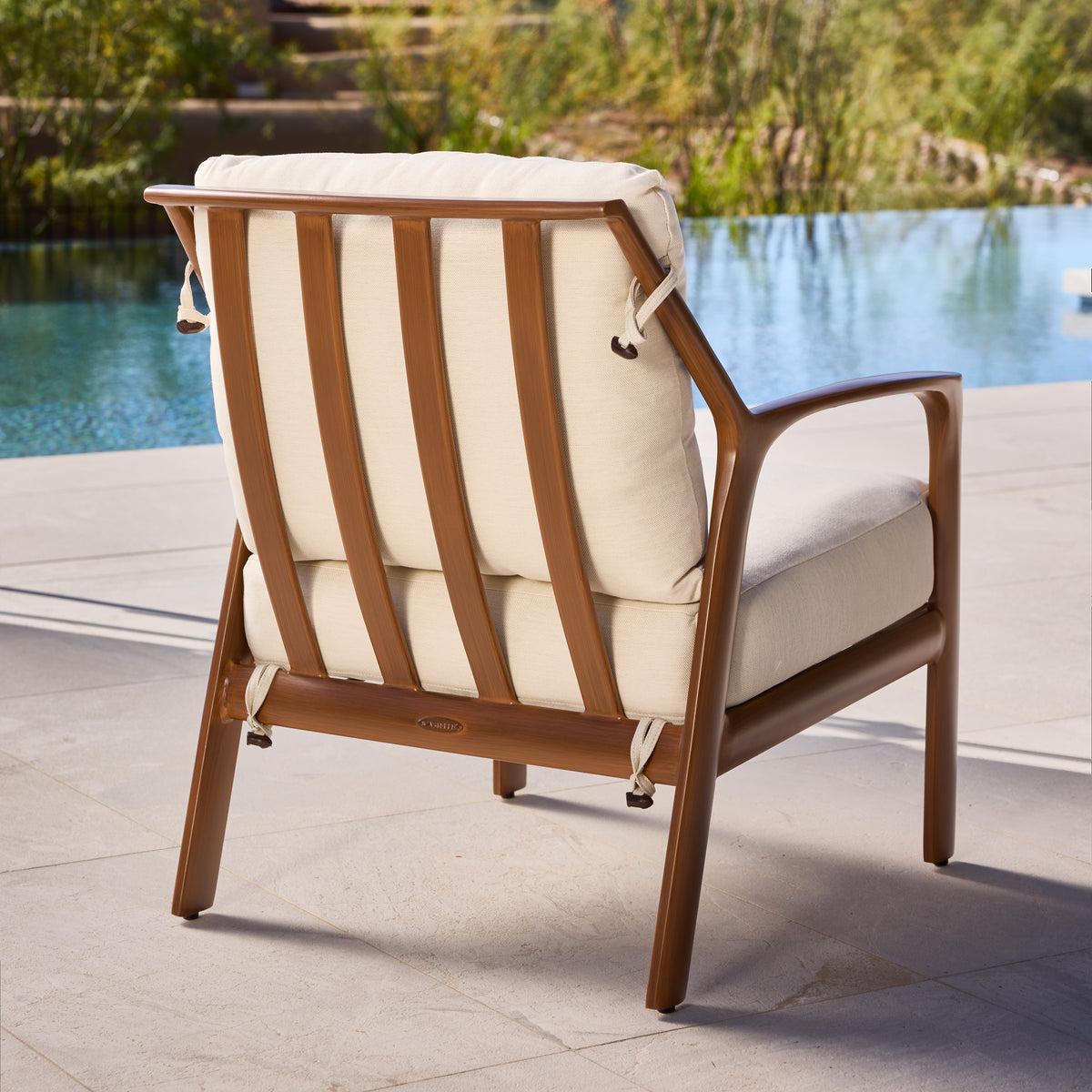 Berkeley Lounge Chair by Castelle | Cast Aluminum Club Chairs | Today's ...
