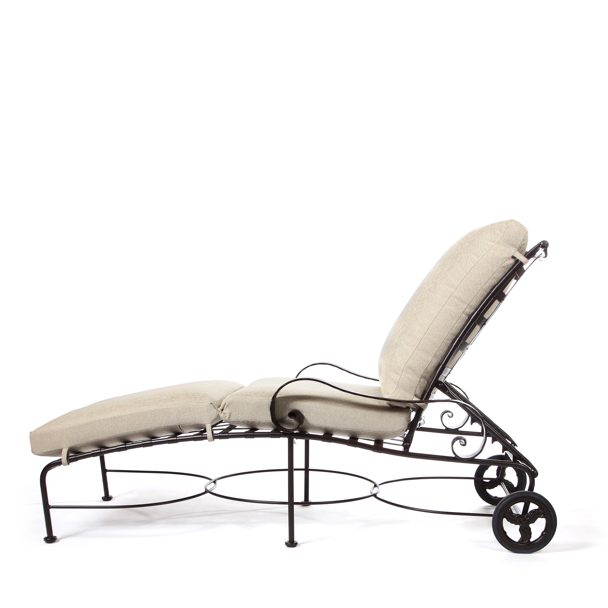 Classico Chaise Lounge by Lee Wrought Iron Chaise Lounge