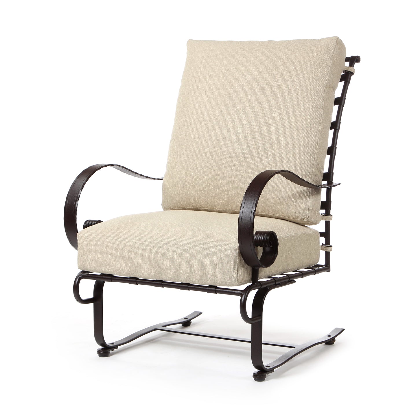 Classico High Back Spring Base Club Chair, image 1