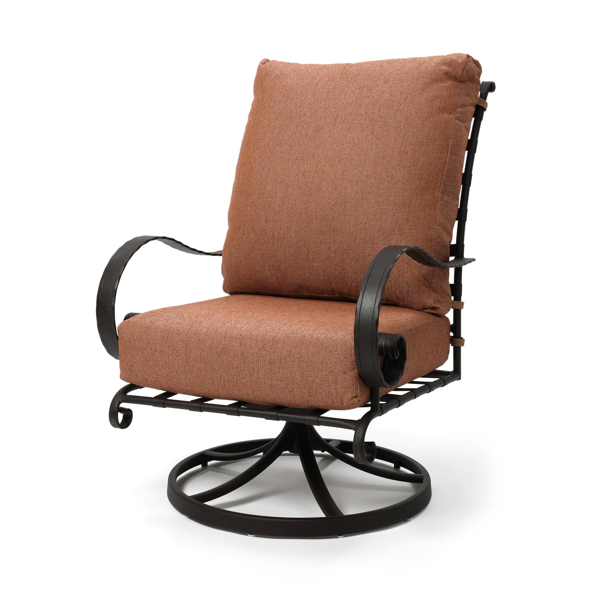 Classico High-Back Swivel Rocker Club Chair, image 1