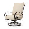 Classico High Back Swivel Rocker Club Chair