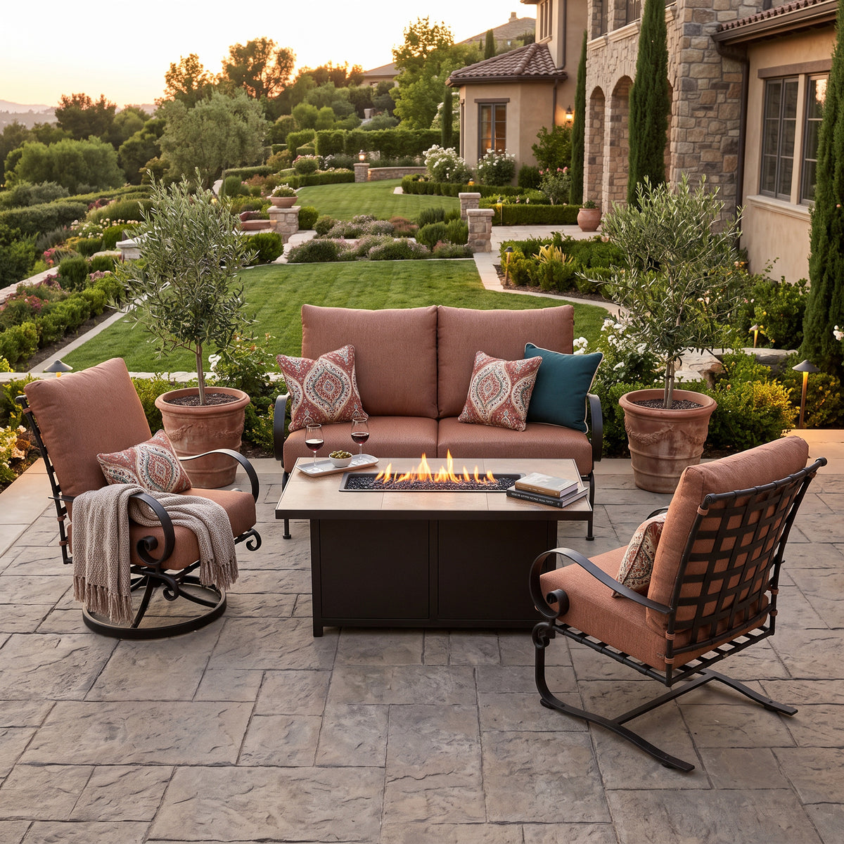 Classico High-Back Spring Base Club Chair, image 4