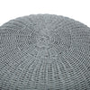 Cloud Large Pouf Denim Detail
