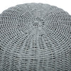Cloud Small Pouf Denim Detail