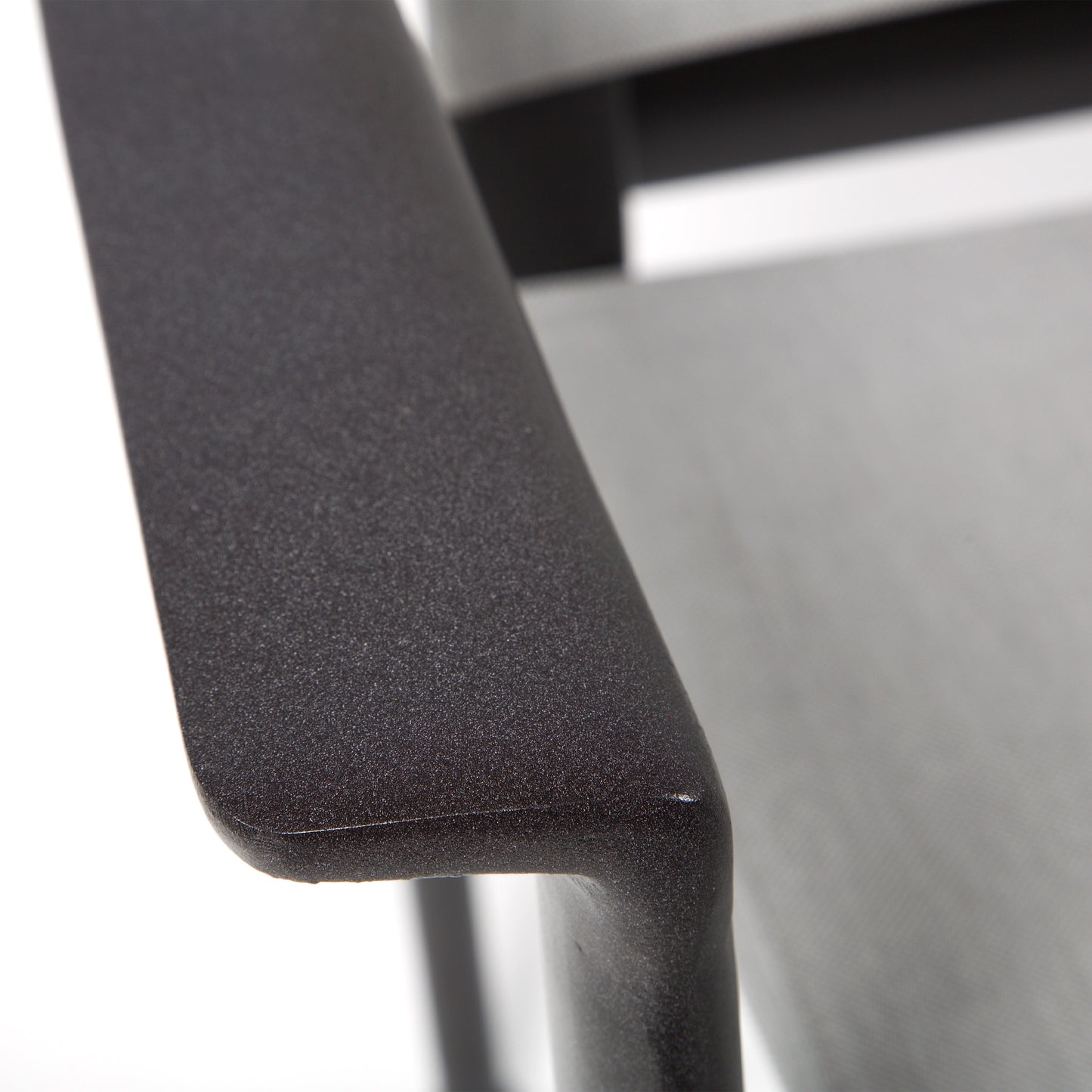 Contempo Sling Dining Chair Alloy Finish Detail, image 6