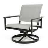 Contempo Sling Swivel Rocker Club Chair
