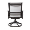 Contempo Sling Swivel Rocker Dining Chair Back