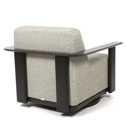 
                  Corte Swivel Glider Club Chair Pearl Back - Image 2
                