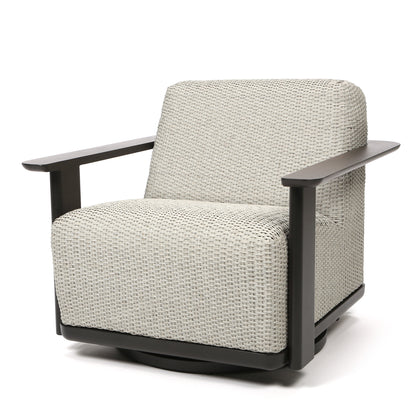 Corte Padded Swivel Glider Club Chair