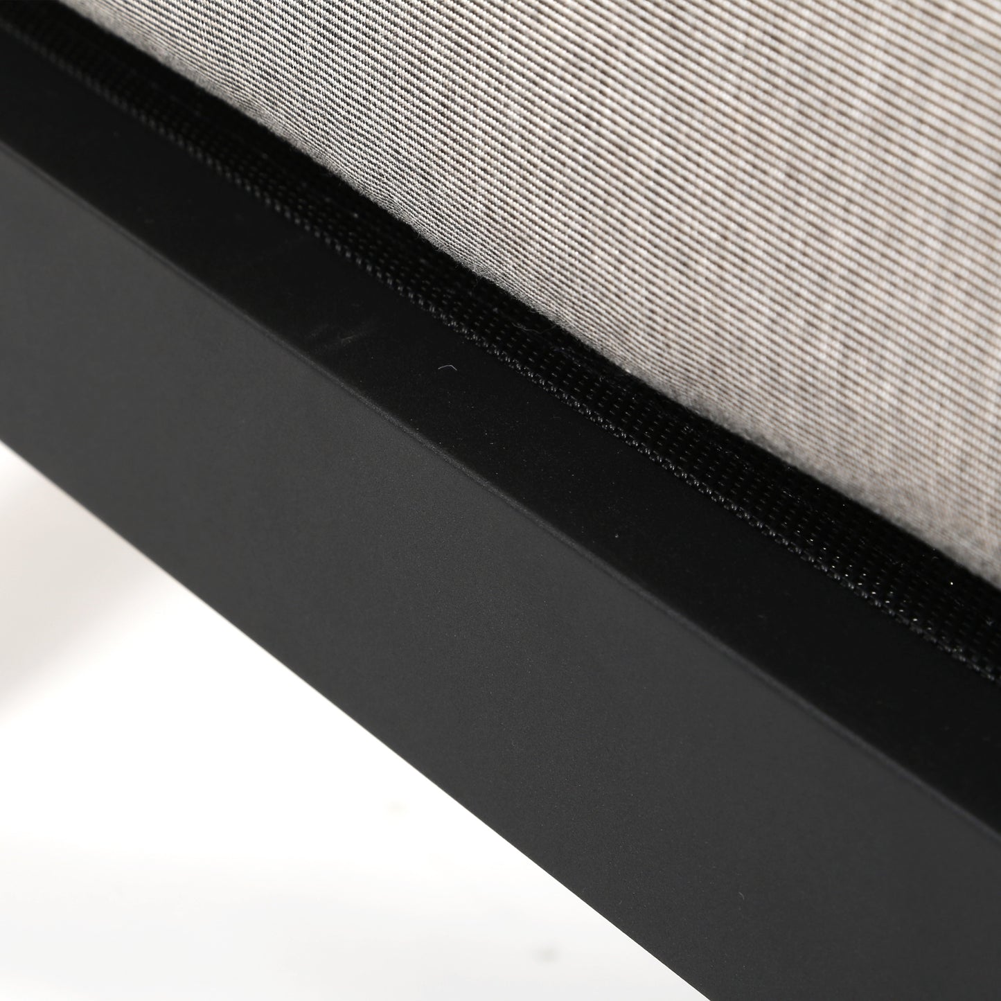 Costa Ottoman Black Frame Finish, image 3