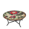 Dahila Round Coffee Table Black Frame