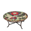 Dahila Round Coffee Table Espresso Frame