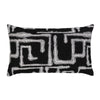 Designer Lumbar Pillow Kasai Ebony