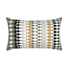 Designer Lumbar Pillow Modern Oval Dune