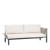 Diva 3 Seater Right Arm Graphite