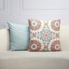 20" Square Elaine Smith Pillow  Tidal Glacier