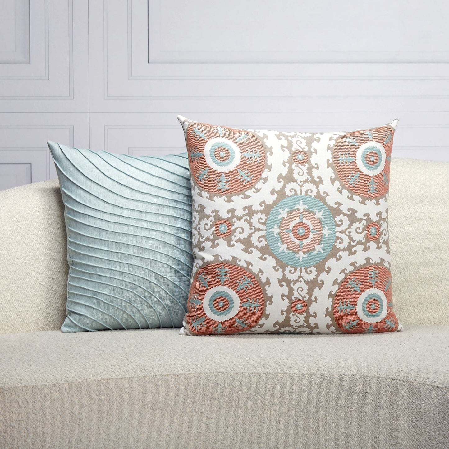20" Square Elaine Smith Pillow  Tidal Glacier, image 5