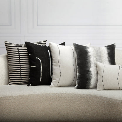 
                  20" Square Elaine Smith Pillow  Resilience Charcoal - Image 3
                