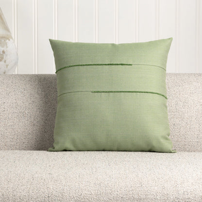 
                  Elaine Smith 20 Square Pillow Micro Fringe Meadow - Image 3
                