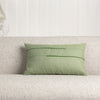 12" x 20" Elaine Smith Pillow  Micro Fringe Meadow