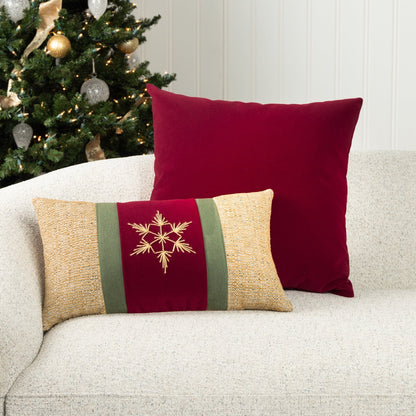 
                  20" Square Elaine Smith Pillow  Lush Velvet Lipstick - Image 4
                