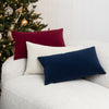 12" x 20" Elaine Smith Pillow  Lush Velvet Lipstick
