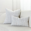 12" x 20" Elaine Smith Pillow  Luxe Stripe Pebble