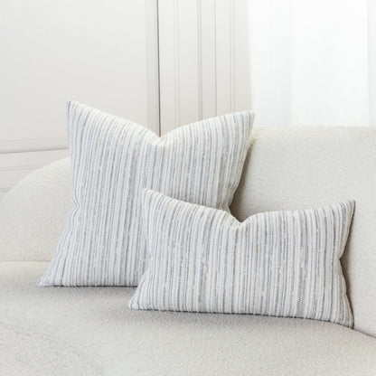 
                  12" x 20" Elaine Smith Pillow  Luxe Stripe Pebble - Image 5
                