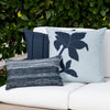 22" Square Elaine Smith Pillow  Botanica Lily