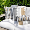 20" Square Elaine Smith Pillow  Chiseled Camel